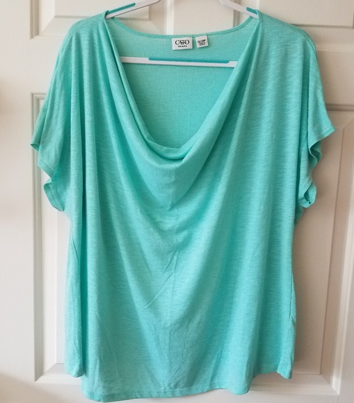Cato Tops - Cato Drape Neck Top